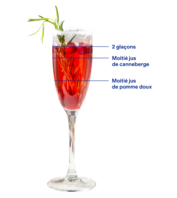 Mocktail Cosmo Pomme