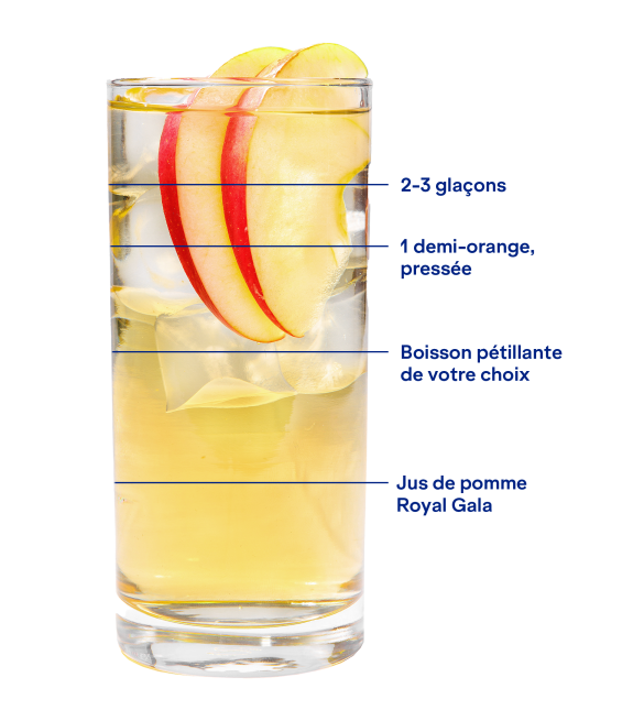 Mocktail Spritz pomme