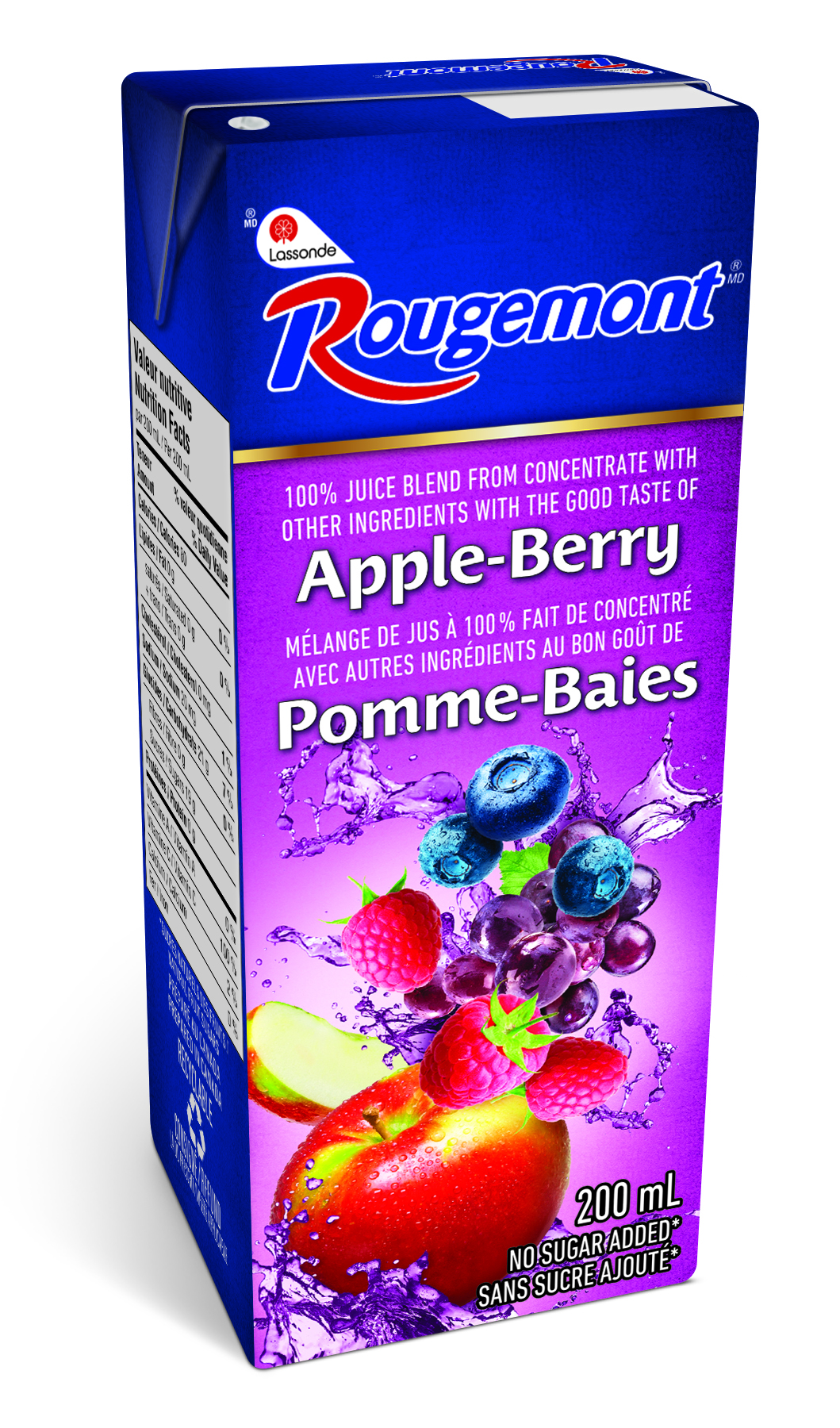 ROUGEMONT                      APPLE - BERRY Tetra 200mL