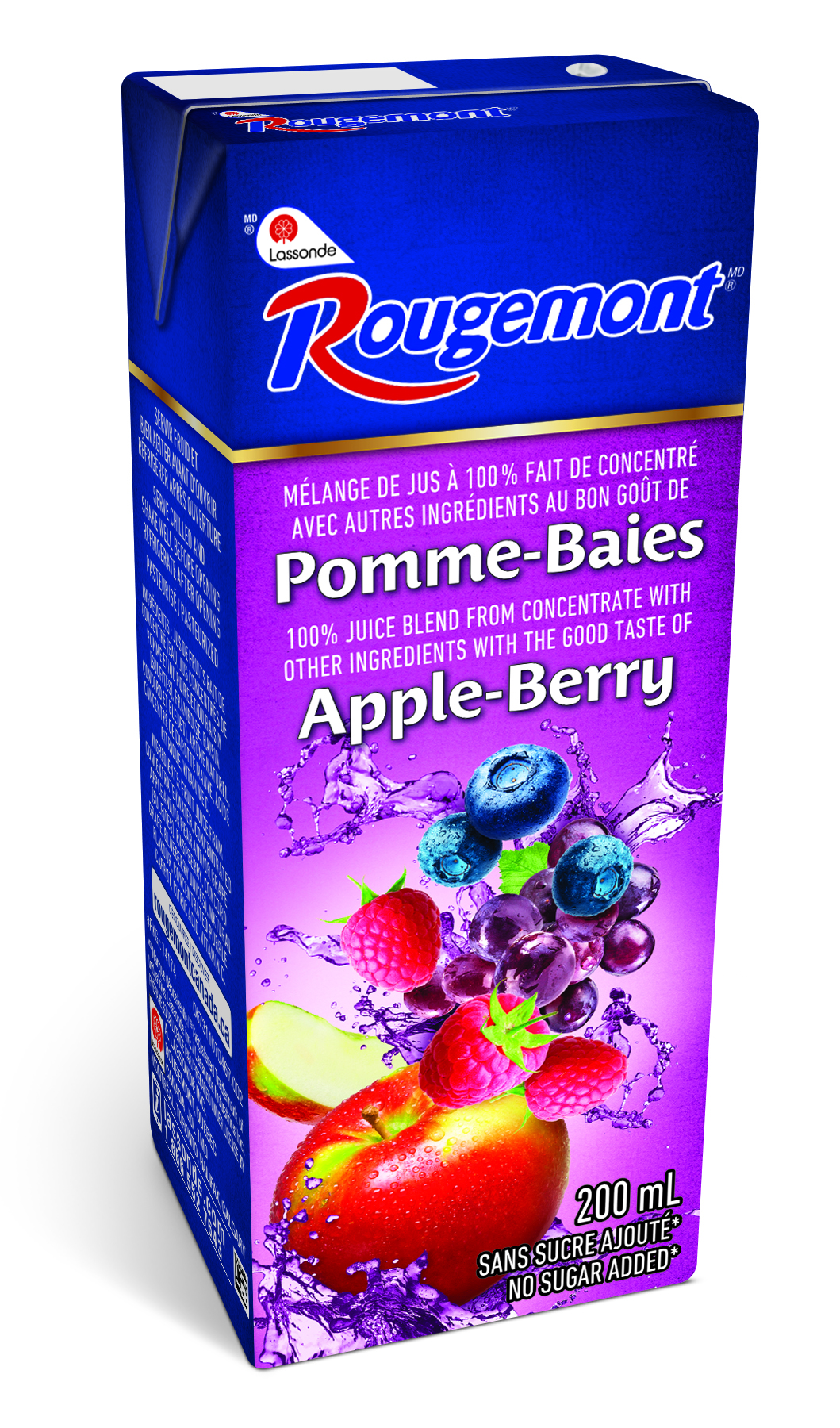 ROUGEMONT POMME - BAIES Tetra 200mL
