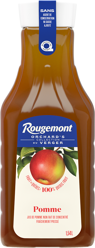 ROUGEMONT JUS DE POMME NON FAIT DE CONCENTRÉ Plastique PET 1.54L