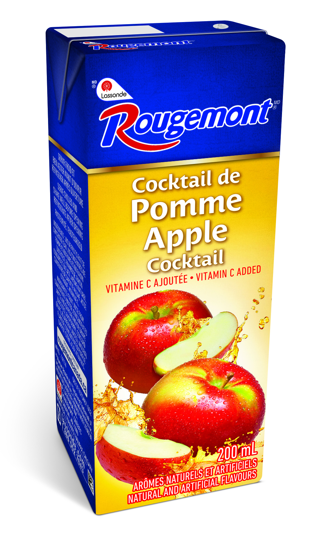 ROUGEMONT COCKTAIL DE POMME Tetra 200mL